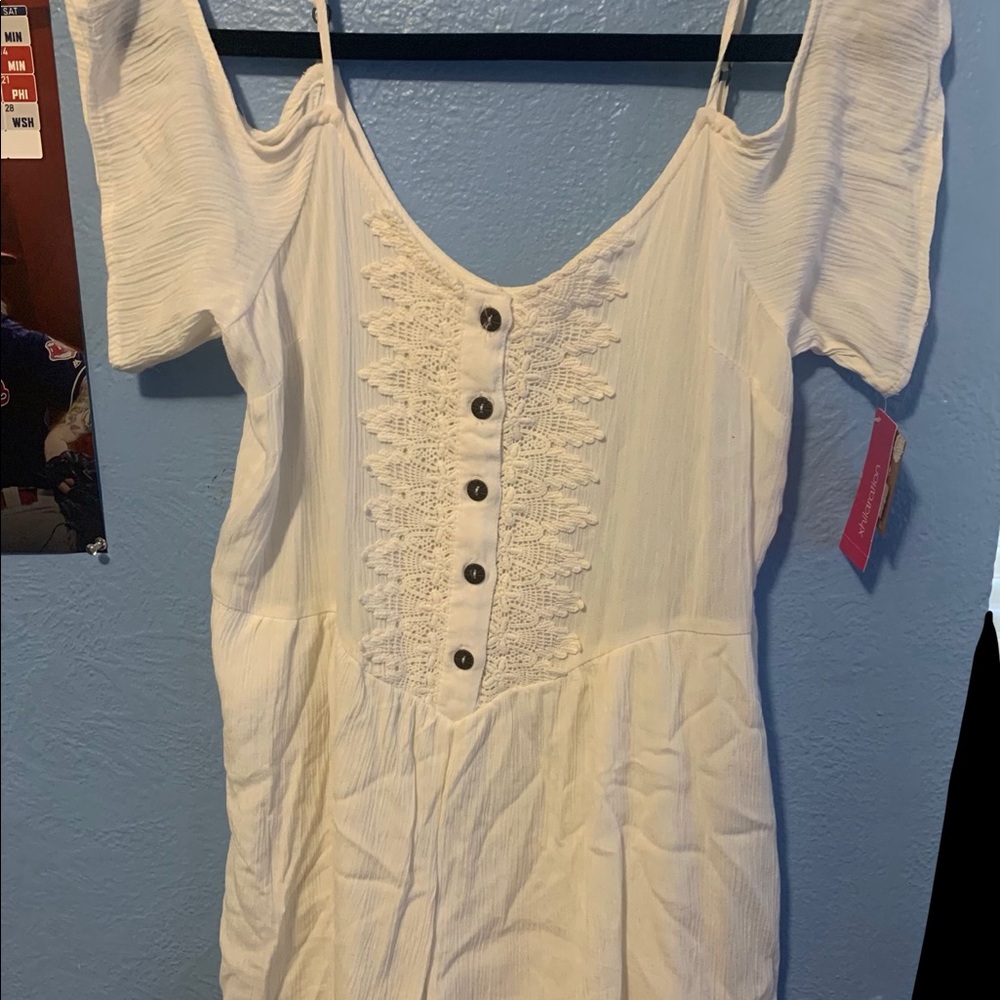 White Romper